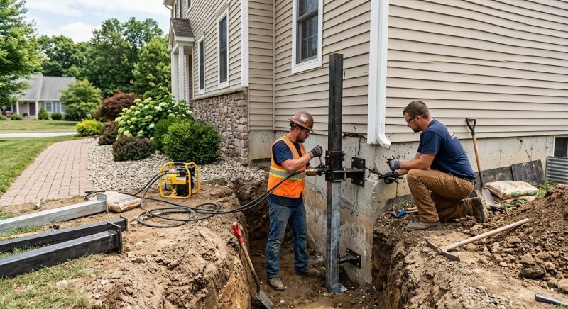 Structural Foundation Repair in East Granby, CT