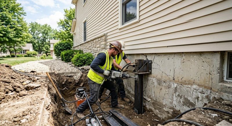 Structural Foundation Repair in Middlebury, CT
