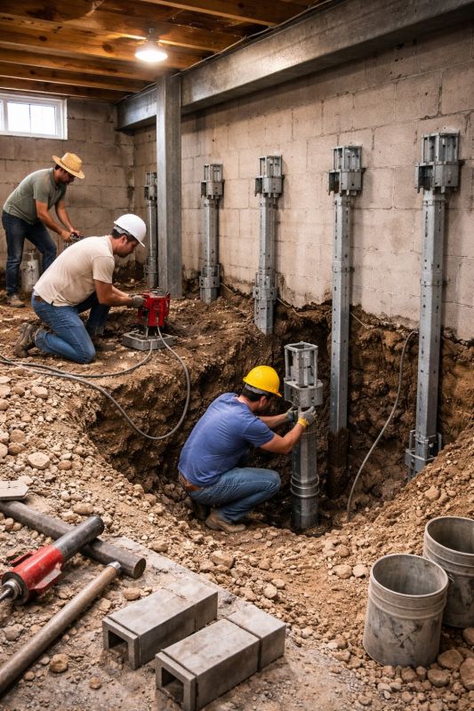 Structural Underpinning in Southington, CT